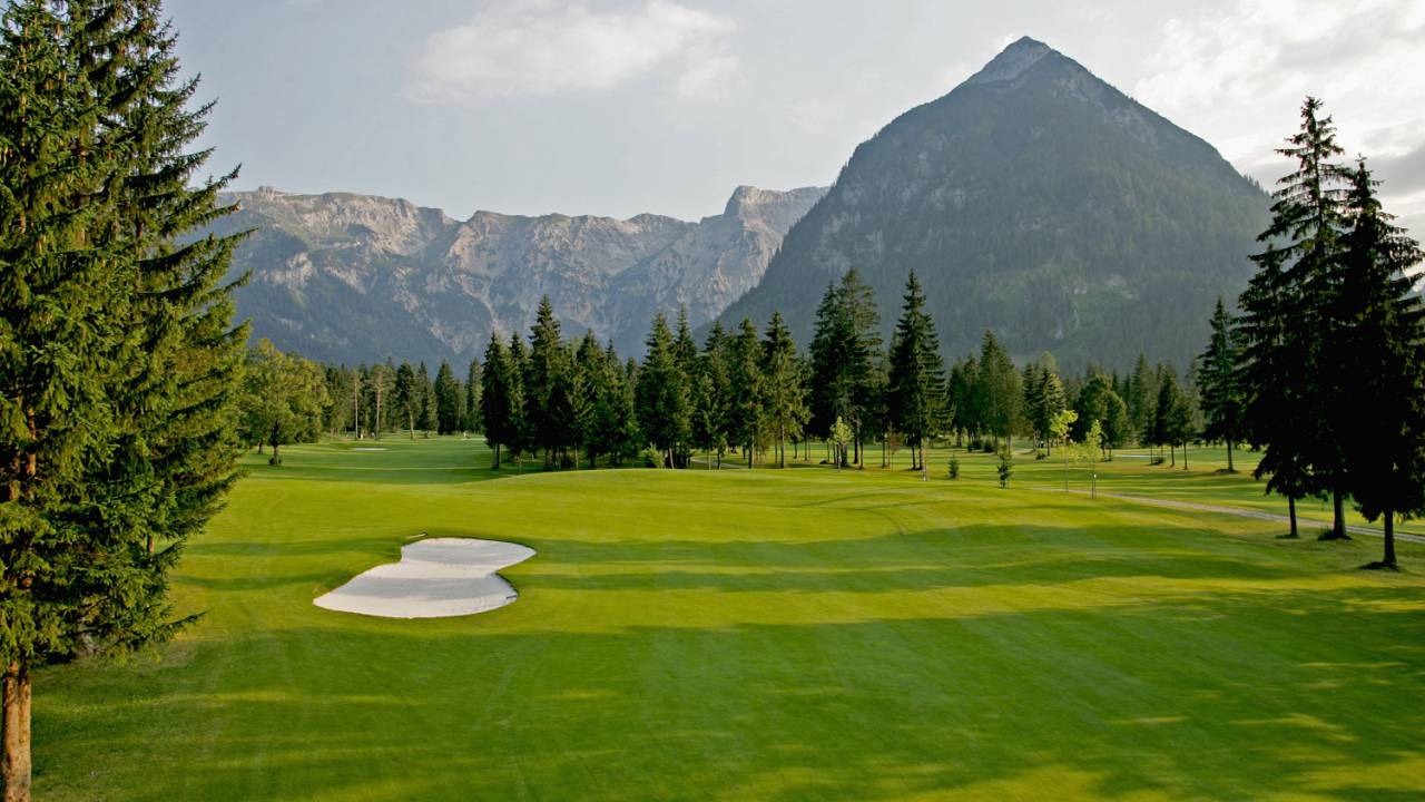 Der 18-Loch Champion Golfplatz des Golfclub Achensee