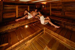 Finnische Sauna im Hotel Kristall