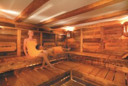 Finnische Sauna im Hotel Kristall