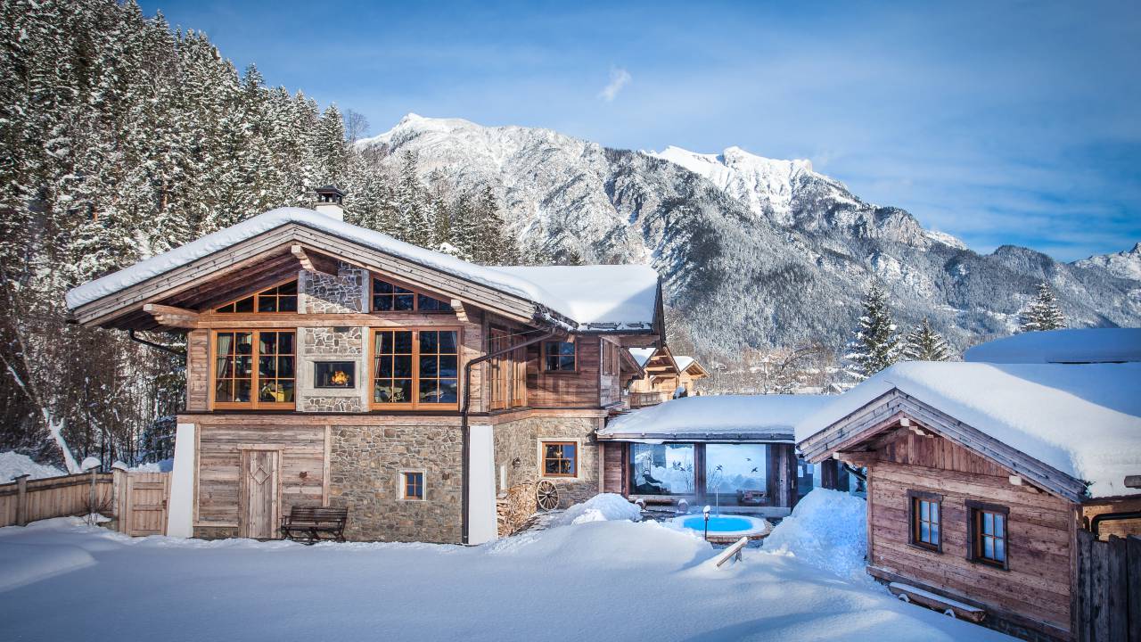 Wellness-Alm des Verwöhnhotel Kristall in Pertisau am Achensee