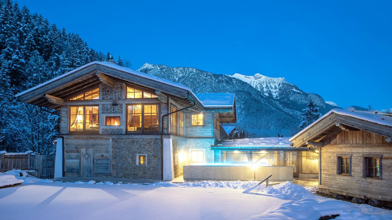 Wellness-Alm des Verwöhnhotel Kristall in Pertisau am Achensee