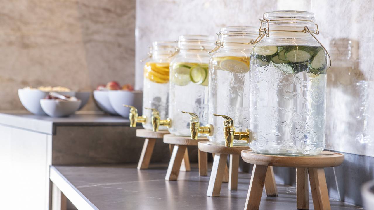 Granderwasser-Trinkbrunnen im Verwöhnhotel Kristall in Pertisau am Achensee
