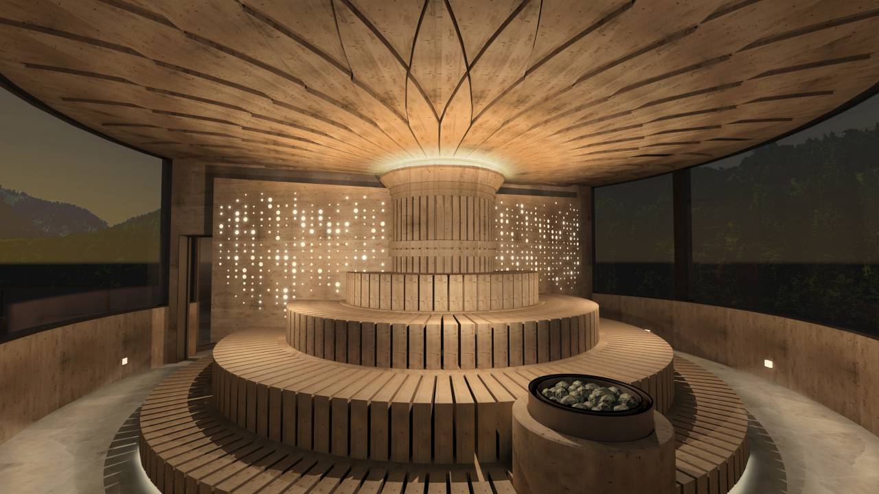  Sauna world at the Kristall - wellness hotel in Pertisau am Achensee