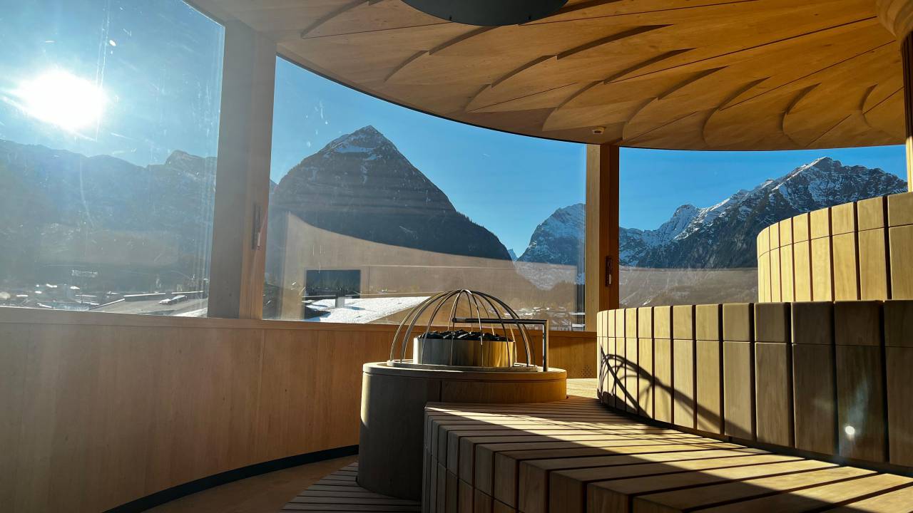 Sauna-Welt im Verwöhnhotel Kristall in Pertisau am Achensee