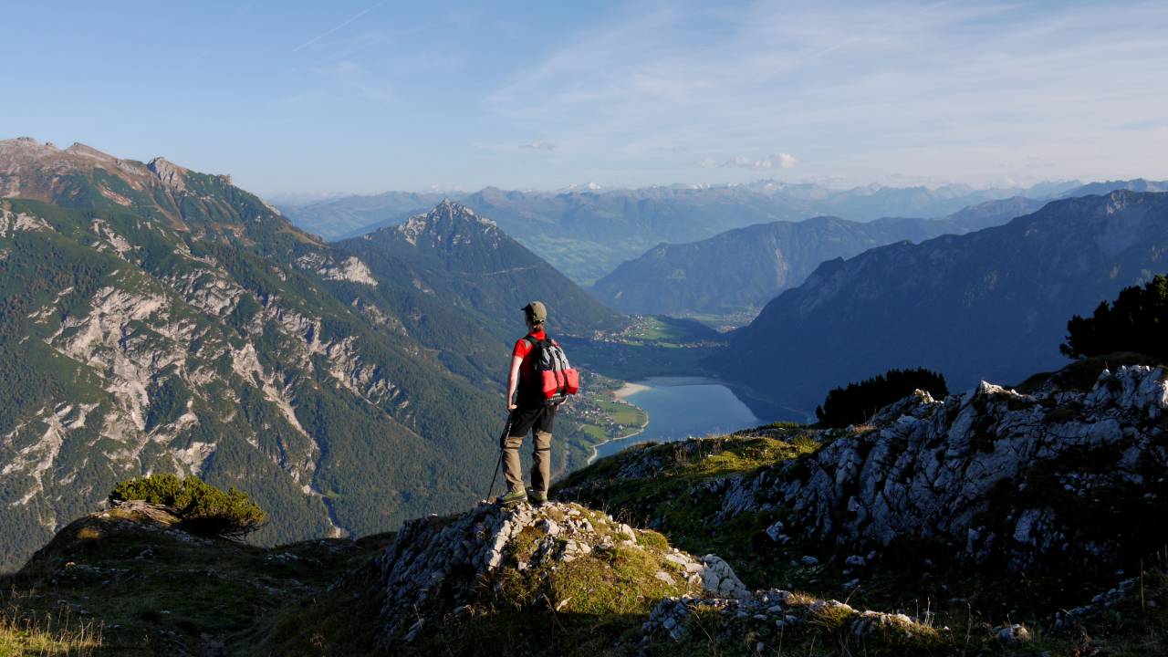 Wandern in den Tiroler Alpen