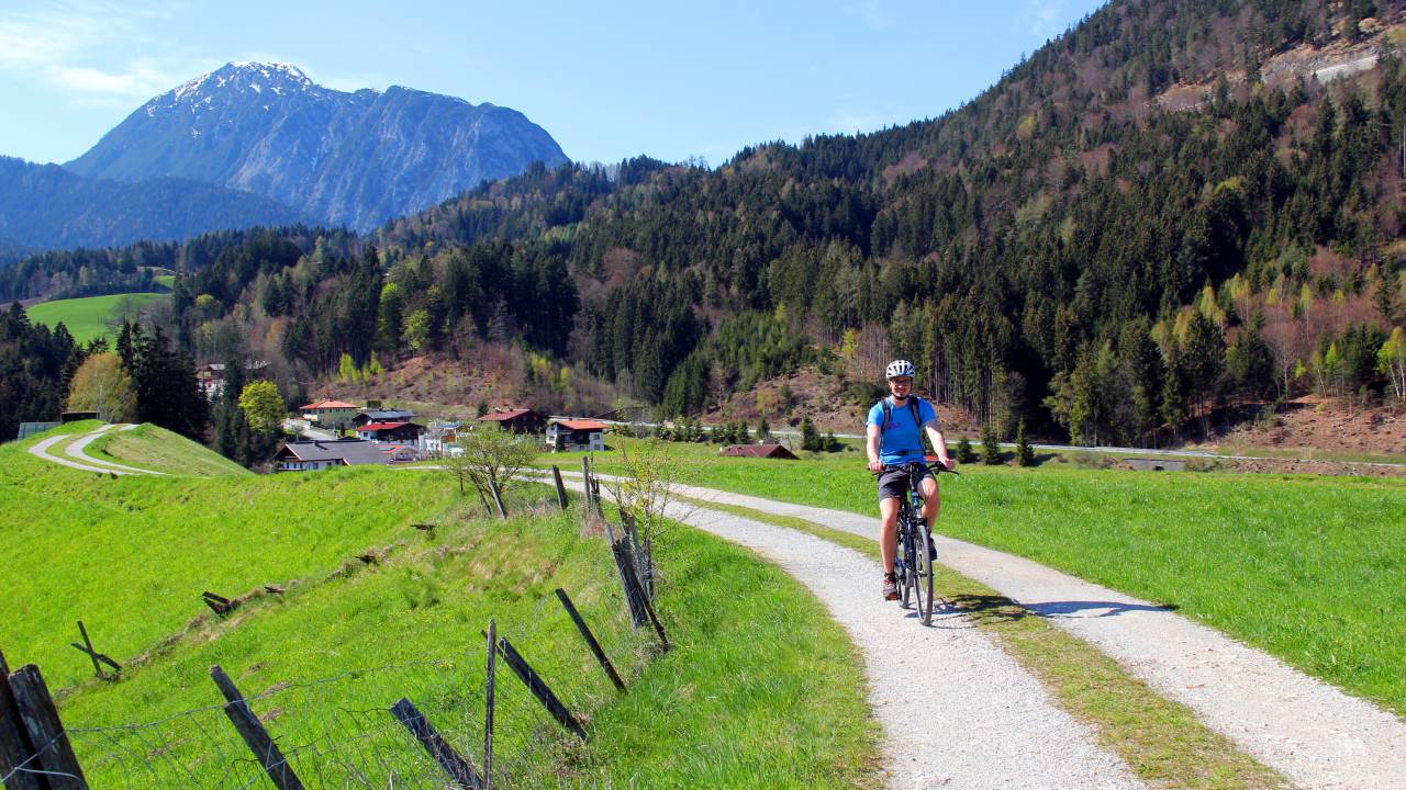 Biken im Karwendel-Gebirge