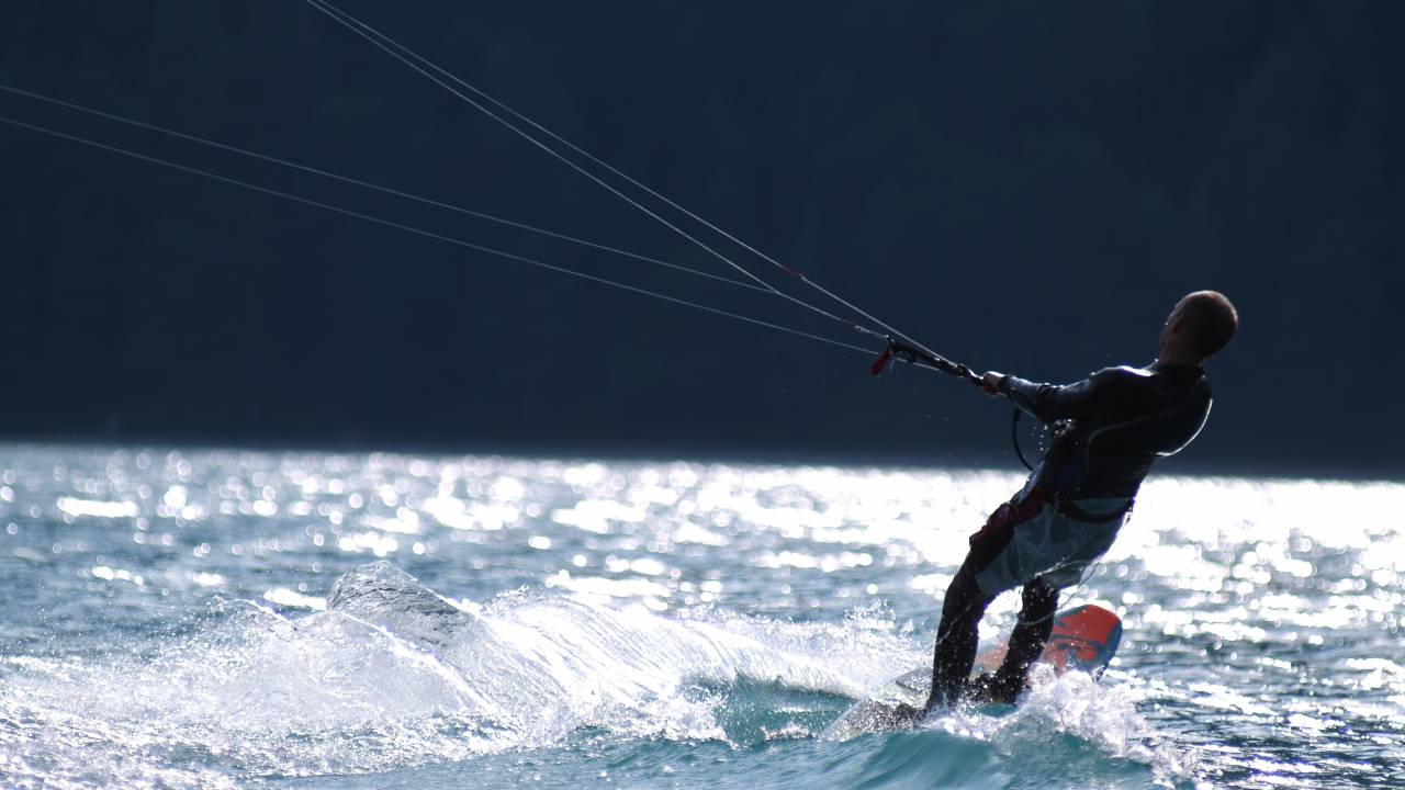 Kite-Surfing auf dem Achensee