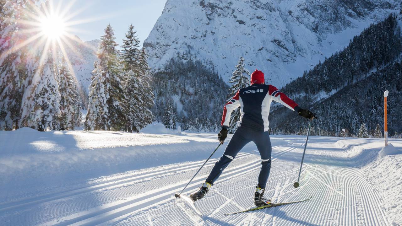 Ski-Langlauf am Achensee