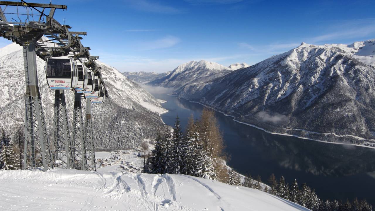 Skifahren am Achensee