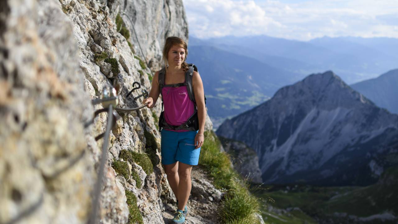 Klettersteig im Karwendelgebirge