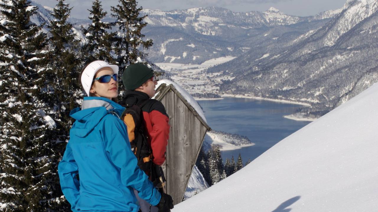 Schneeschuhwandern am Achensee