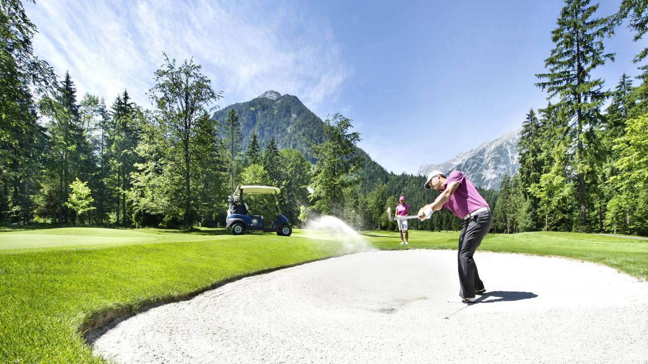 18-hole Champion Golf Course in Pertisau 