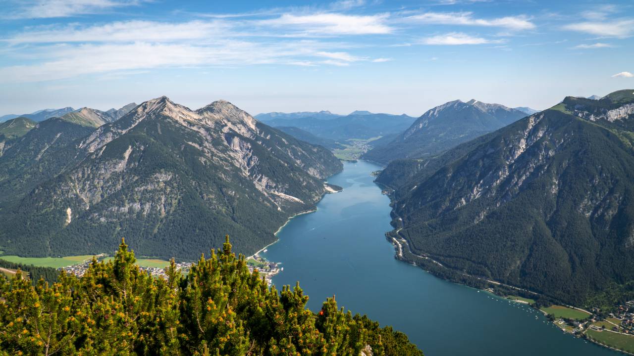 Klettersteig im Karwendel-Gebirge