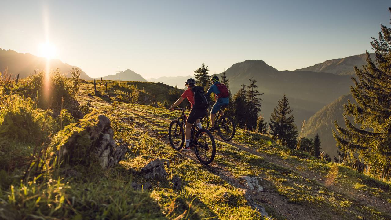Biken im Karwendel-Gebirge
