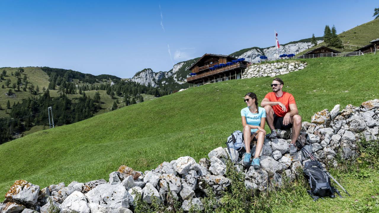 Klettersteig im Karwendel-Gebirge