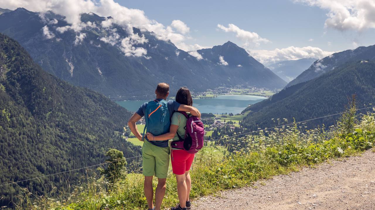 Ski-Langlaufen am Achensee